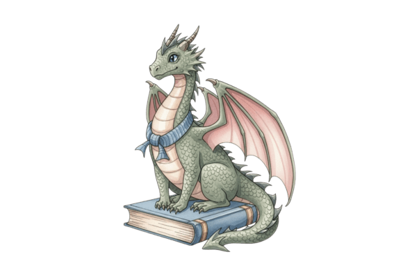 Download A Whimsical Dragon with Vibrant Scales a - Whimsical Collection