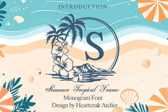Download Summer Tropical Frame - Tropical Collection