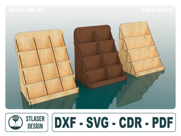 Download Display Stand Laser Cut Svg Files - Premium Bundle