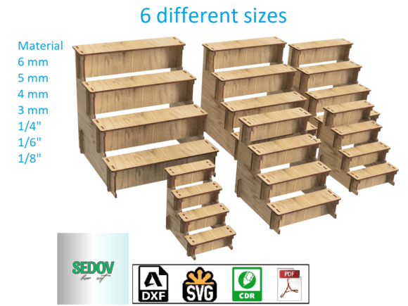 Download Laser Cut Retail Display Stand Shelf Set - Premium Resources